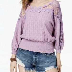 Free People Love Lace Sweater